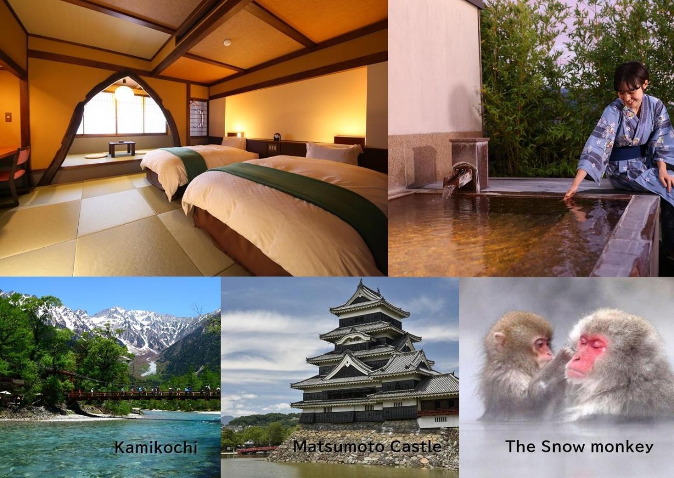 Hotel Tamanoyu Matsumoto Bagian luar foto