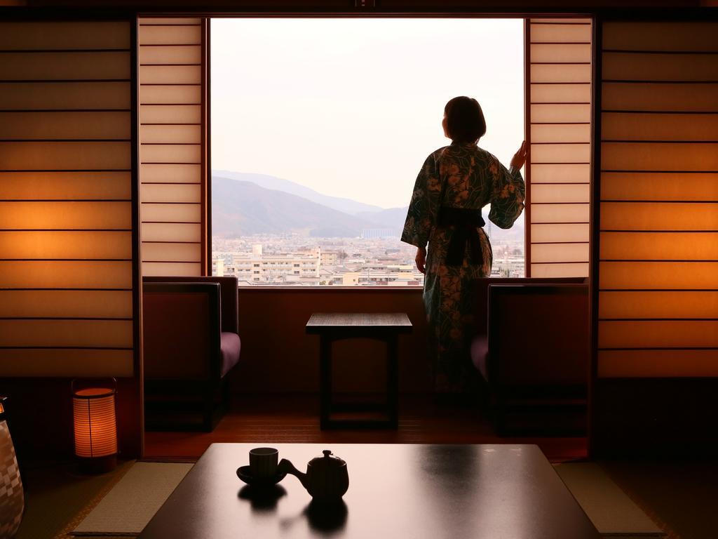 Hotel Tamanoyu Matsumoto Bagian luar foto